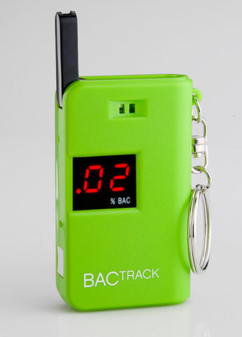 BACtrack éthylotest porte-clé vert lime