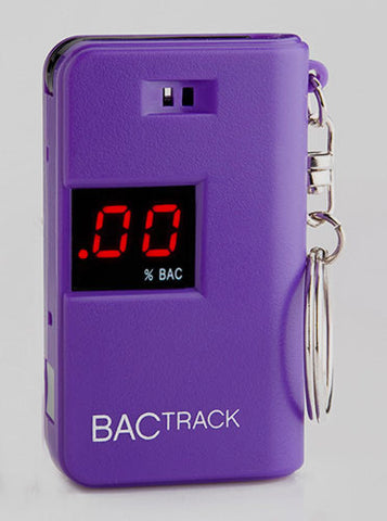 BACtrack éthylotest porte-clé mauve